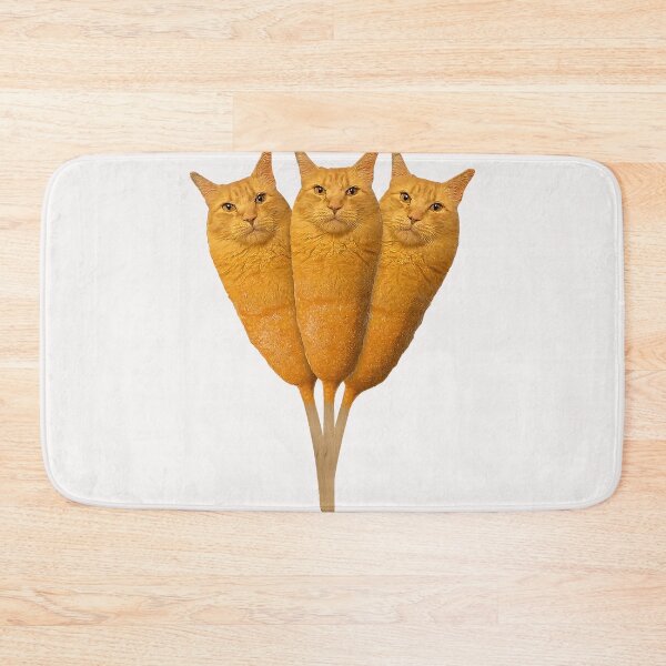 Item preview, Corndog Cat Meme Silly Stupid Brainrot Funny Cat Lover designed and sold by ArleneRowe.