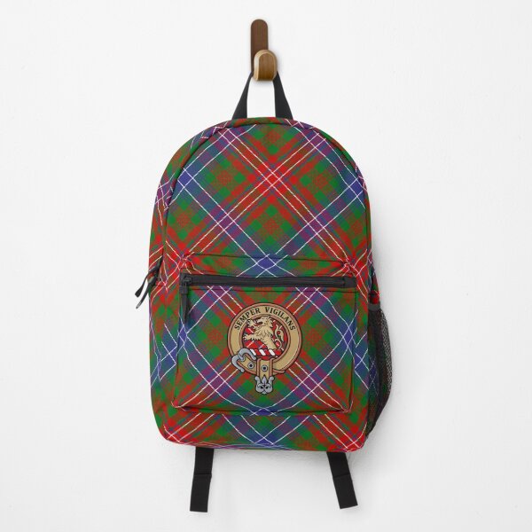Item preview, Clan Wilson Crest over Modern Tartan designed and sold by sifis.