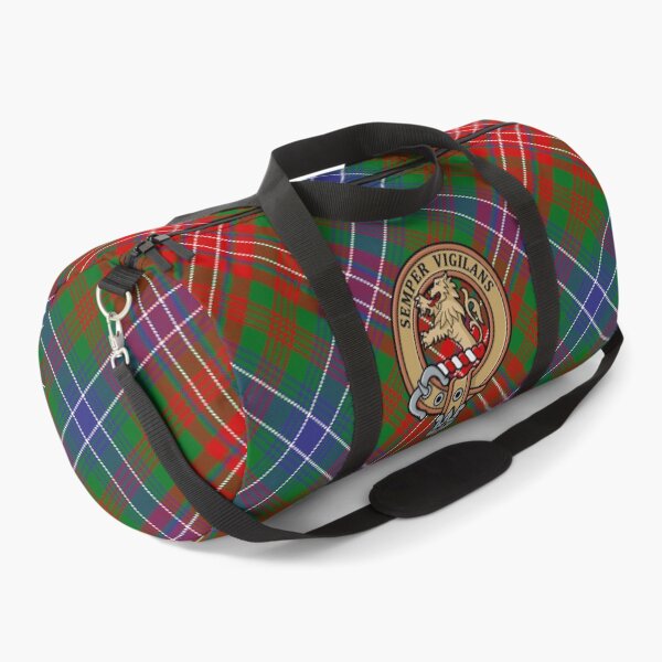 Item preview, Clan Wilson Crest over Modern Tartan designed and sold by sifis.