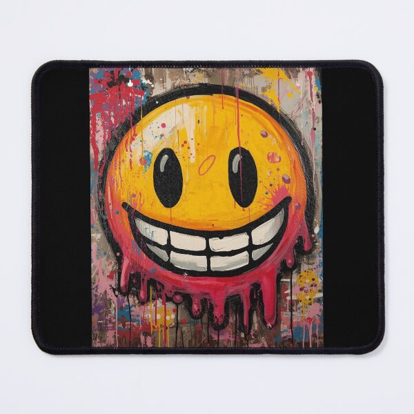 Item preview, Punk smiley face designed and sold by whatthefoxsays.