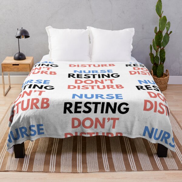 Item preview, Nurse Resting Don’t Disturb designed and sold by Common Mood.