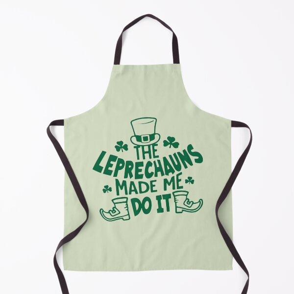 Item preview, The Leprechauns Made Me Do It – Funny St. Patrick's Day Clover designed and sold by CoquetteDigitalArt.