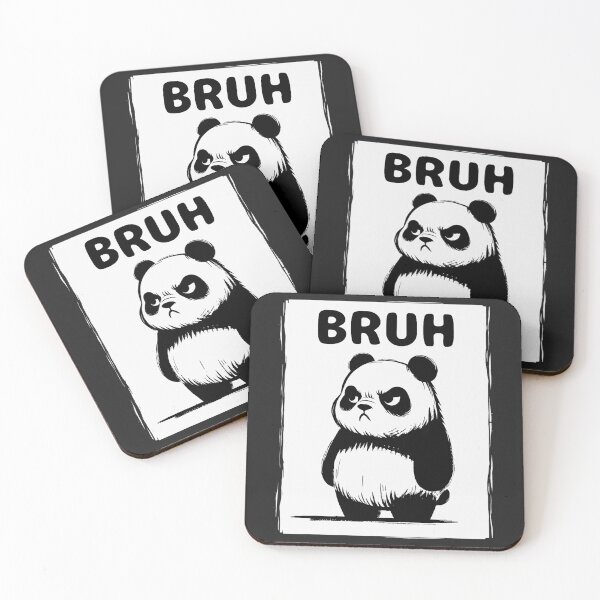 Item preview, Cool Bruh Panda Men Women Kids Teens Funny Panda  designed and sold by ArleneRowe.