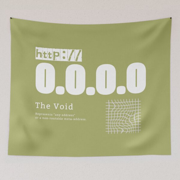 Item preview, Ip Address: 0.0.0.0 (The Void) designed and sold by S9View.
