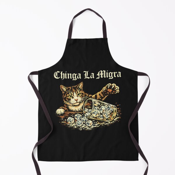 Item preview, Chinga la migra Funny Cat Vintage designed and sold by ArleneRowe.