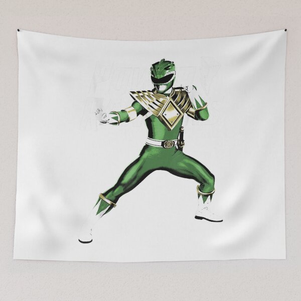 Item preview, Power Rangers Greens Rangers Karate Action Pose Logo designed and sold by GiancarloWash.