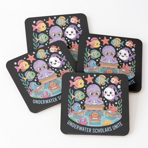 Item preview, Dive Deep Underwater Scholars Unite Ocean Learning Adventures designed and sold by StuffNestie.
