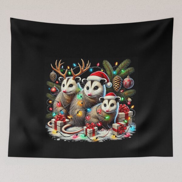 Item preview, Hilarious Opossums in Christmas Lights Holiday Possum Spirit , Opossum Gift For Mom Dad Kids designed and sold by Opossum GIFT ★★★★★.