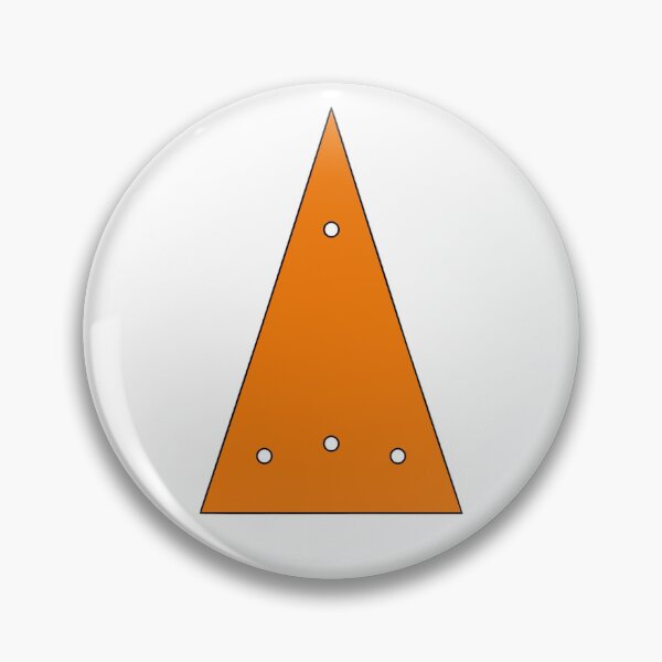 Item preview, New Zealand Orange Triangle Trail Marker designed and sold by Hiking & Happiness.