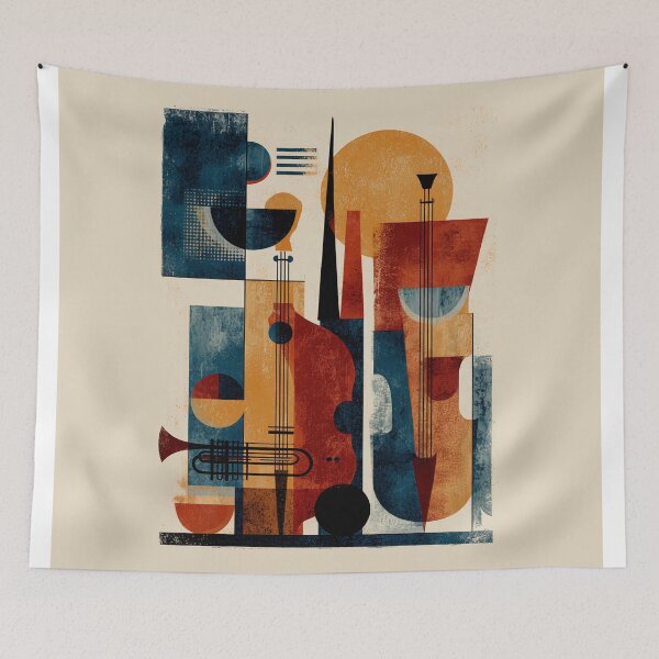Item preview, Geometric Jazz instruments Ensemble designed and sold by lautir.