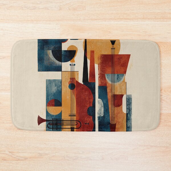 Item preview, Geometric Jazz instruments Ensemble designed and sold by lautir.