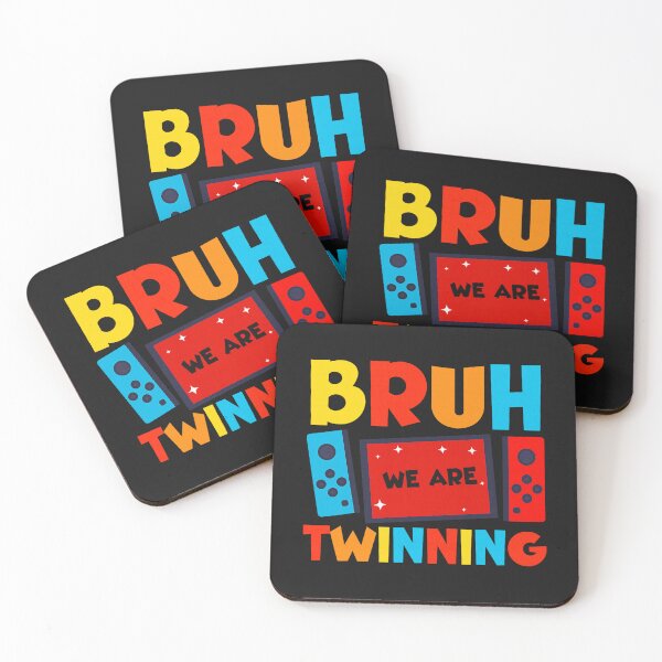 Item preview, Bruh We are Twinning Kids Boys Funny Twin Day Gamers  designed and sold by ArleneRowe.
