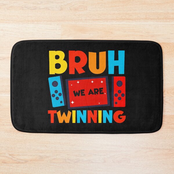 Item preview, Bruh We are Twinning Kids Boys Funny Twin Day Gamers  designed and sold by ArleneRowe.