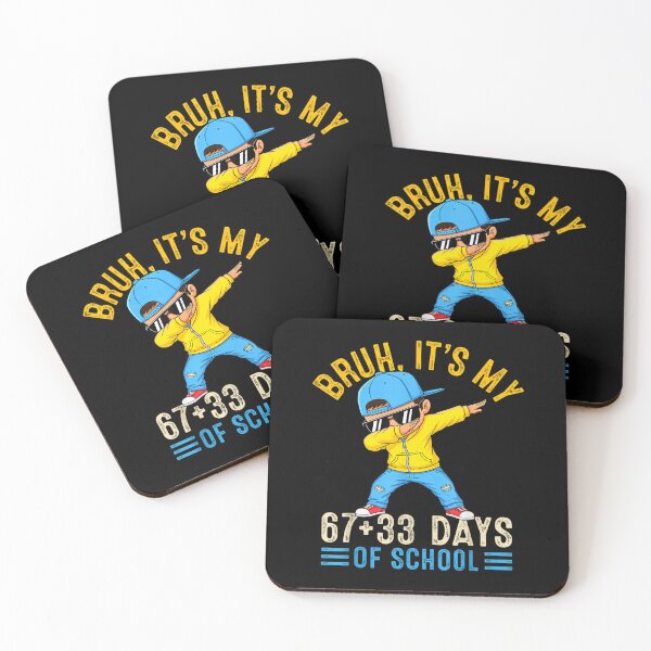 Item preview, Bruh Its My 67 +33 Days of School 100th Day Dab Kids Boys designed and sold by MatherFisher.