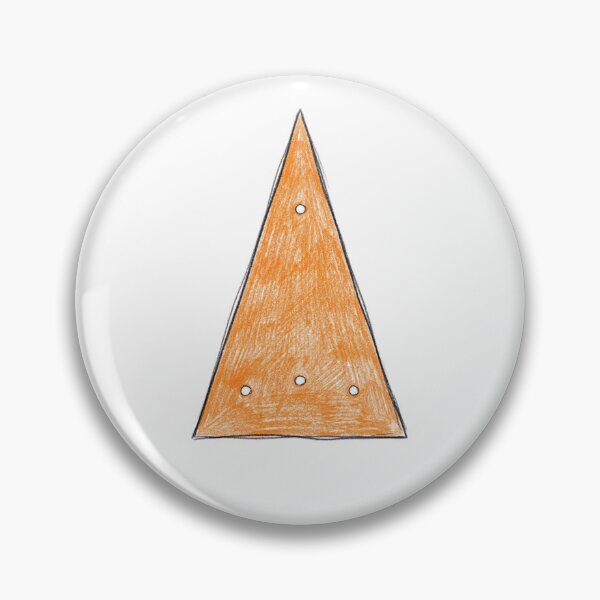 Item preview, Te Araroa Trail Marker Orange Triangle designed and sold by Hiking & Happiness.