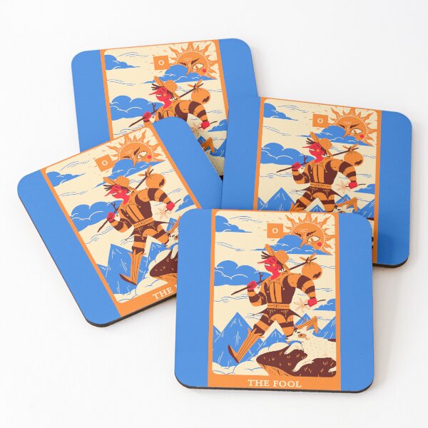 Item preview, Folk Tarot Cards The Fool designed and sold by AnimaliaStar.