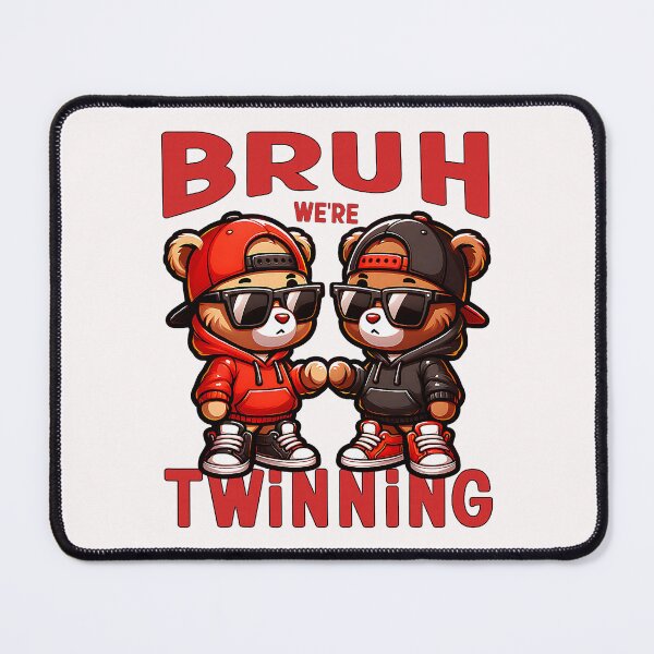 Item preview, Bruh We are Twinning Kids Boys Funny Twin Day Gamers designed and sold by ArleneRowe.