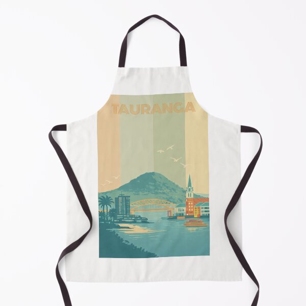 Item preview, Tauranga Waterfront with Mount Maunganui and Bridge at Sunset designed and sold by Places On Earth.