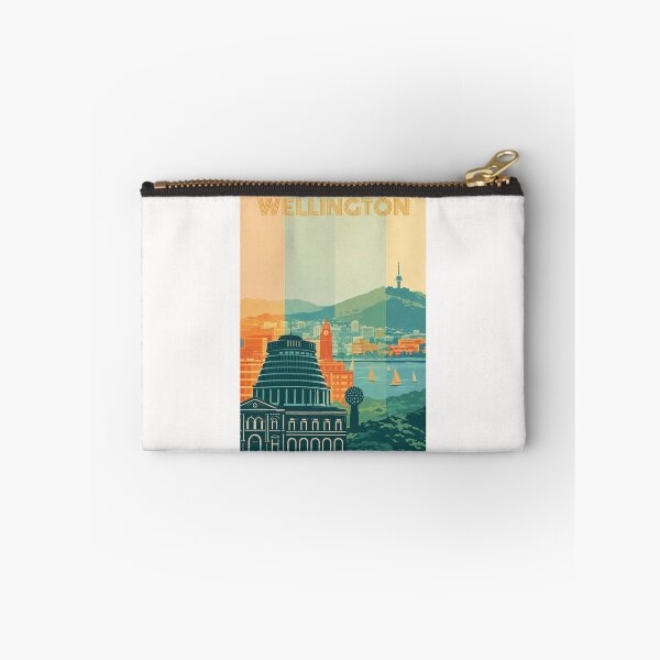 Item preview, Wellington City Skyline with the Beehive, Cable Car and Mount Victoria in the Background designed and sold by Places On Earth.