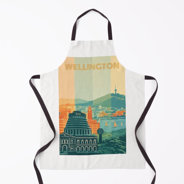 Item preview, Wellington City Skyline with the Beehive, Cable Car and Mount Victoria in the Background designed and sold by Places On Earth.