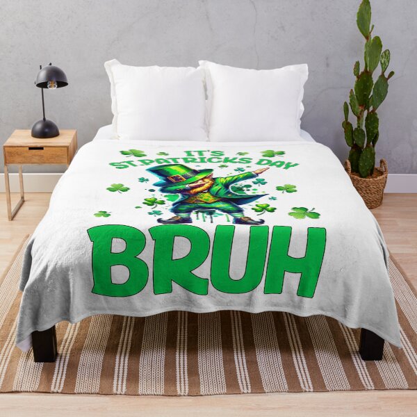 Item preview, Bruh St Patricks Day Boys Kids Saint Patricks Day Leprechaun designed and sold by ArleneRowe.