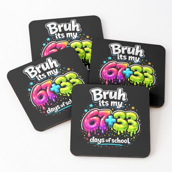 Item preview, Bruh Its My 67+33 Days of School Kids 100 Days of School  designed and sold by MatherFisher.
