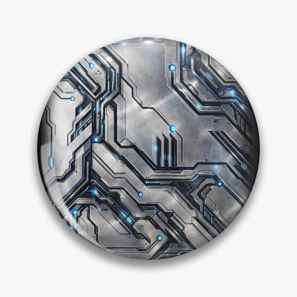 Item preview, blue mecha scifi digital imaging art designed and sold by sabartgunpla.