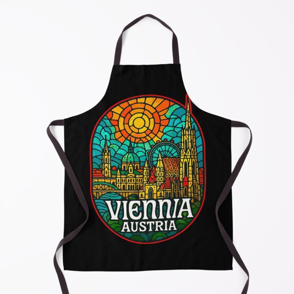 Item preview, Vienna Austria Stained Glass Travel designed and sold by TomFrontierArt.