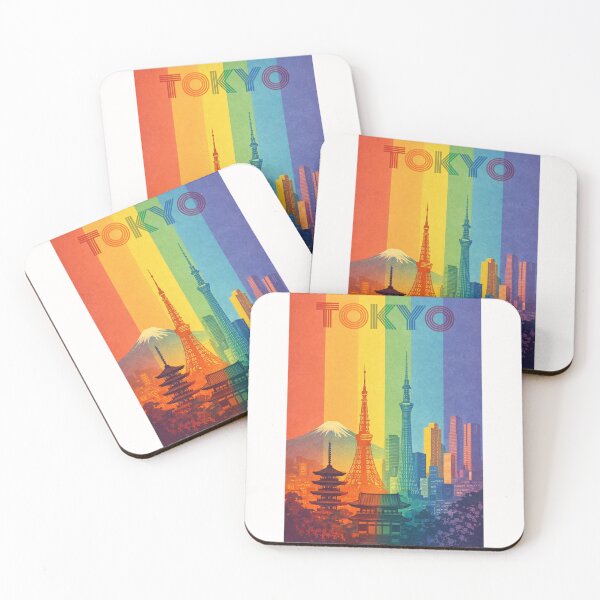 Item preview, Tokyo Skyline Featuring Skytree, Tokyo Tower and Mount Fuji Backdrop designed and sold by Places On Earth.