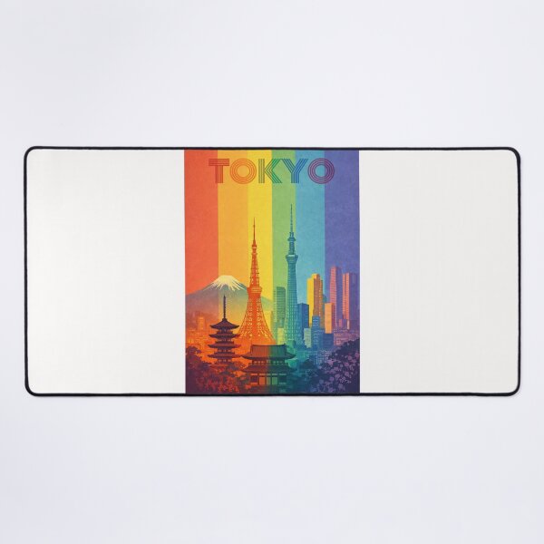 Item preview, Tokyo Skyline Featuring Skytree, Tokyo Tower and Mount Fuji Backdrop designed and sold by Places On Earth.