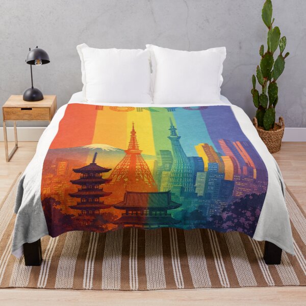 Item preview, Tokyo Skyline Featuring Skytree, Tokyo Tower and Mount Fuji Backdrop designed and sold by Places On Earth.