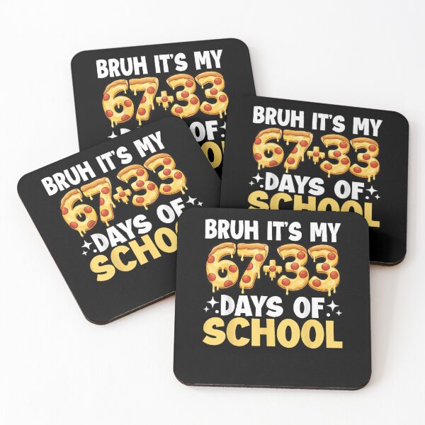 Item preview, Bruh Its My 67+33 Days of School Kids 100 Days of School  designed and sold by MatherFisher.