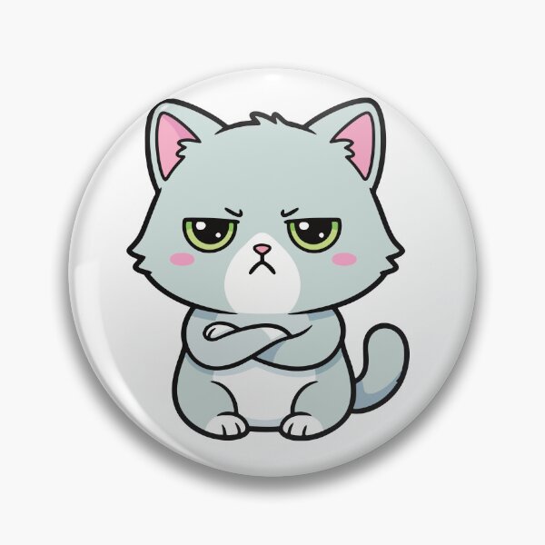 Item preview, sad cat designed and sold by TheMoonDesign&Art.