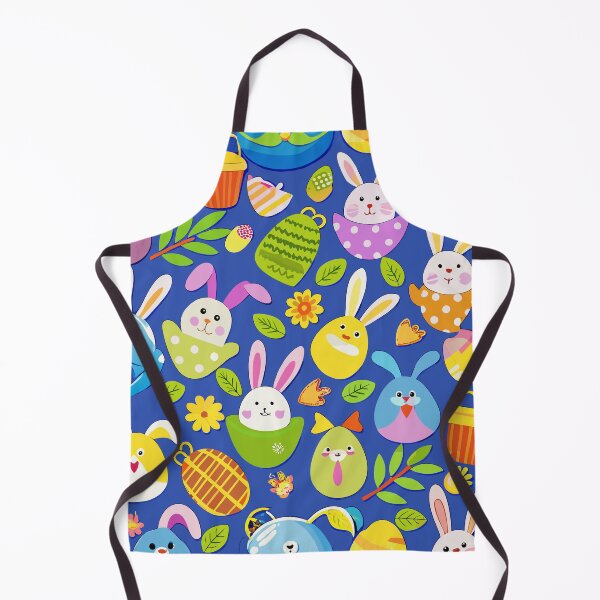 Item preview, Whimsical Easter Bunnies in Colorful Egg Shells Pattern designed and sold by Jirada.