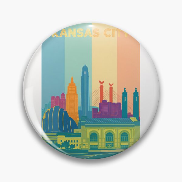 Item preview, Kansas City Skyline Featuring Union Station, Kauffman Center and One Kansas City Place designed and sold by Places On Earth.