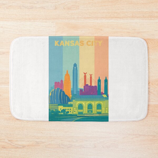Item preview, Kansas City Skyline Featuring Union Station, Kauffman Center and One Kansas City Place designed and sold by Places On Earth.