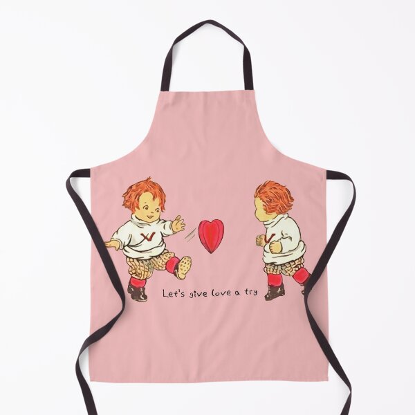 Item preview, Let Us Give Love A Try Vintage Rugby Valentine designed and sold by taiche.
