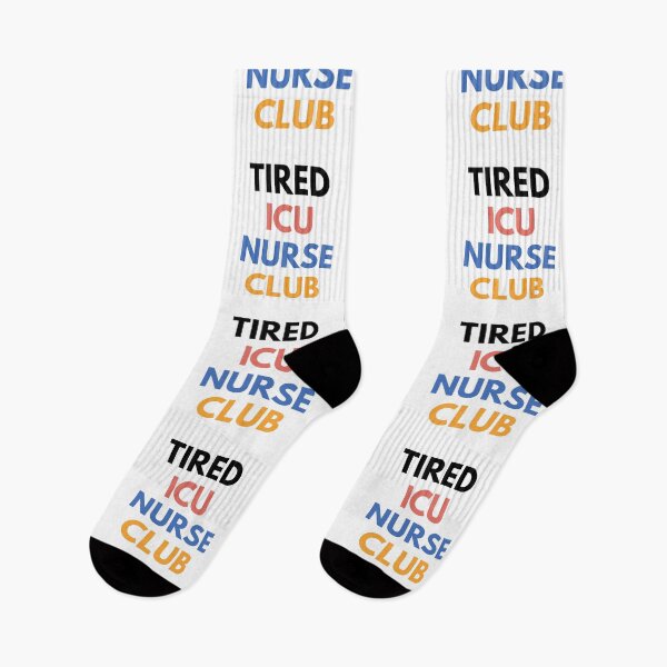Item preview, Tired ICU Nurse Club designed and sold by Common Mood.