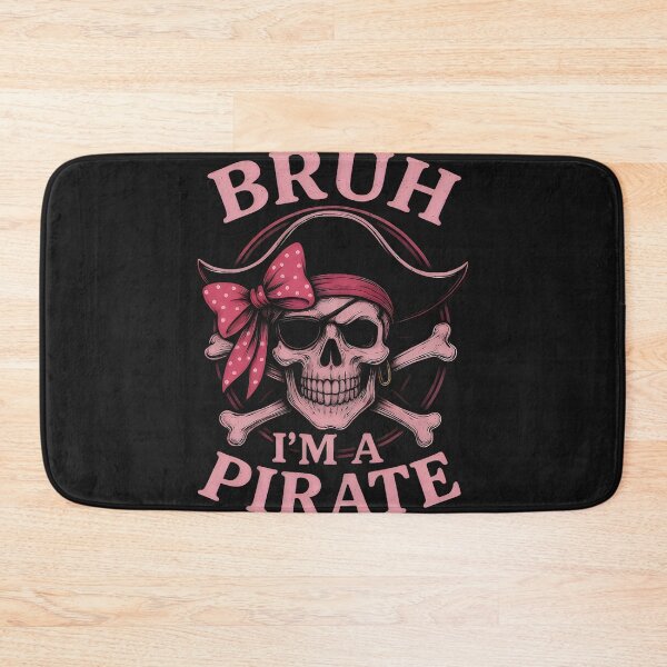 Item preview, Bruh Pirate Skull Coquette Bow Costume Pretend I'm a Pirate  designed and sold by ArleneRowe.
