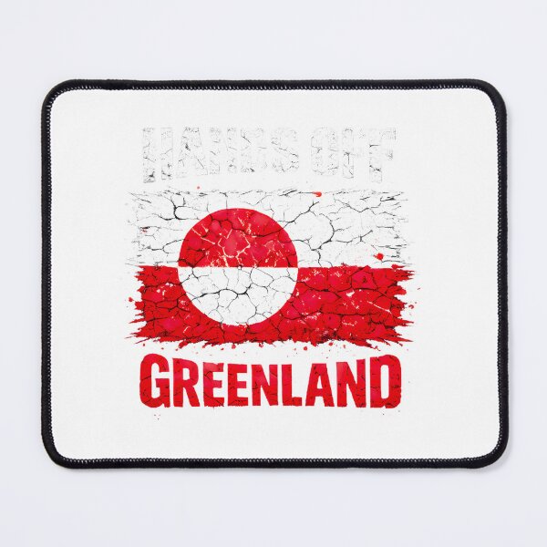 Item preview, Greenland Flag Distress. Support Greenland Independence. designed and sold by SullivanxjOStud.