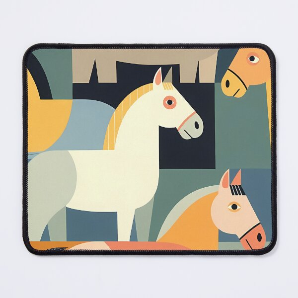 Item preview, Geometric Horse Icon Pattern (image size 7840x11680) designed and sold by Digital-Davinci.