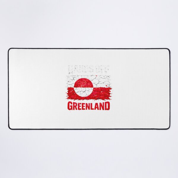 Item preview, Greenland Flag Distress. Support Greenland Independence. designed and sold by SullivanxjOStud.