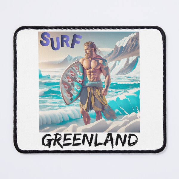 Item preview, Arctic Surfer Viking Coolest Waves designed and sold by SullivanxjOStud.