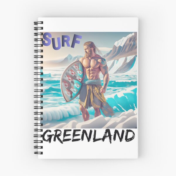 Item preview, Arctic Surfer Viking Coolest Waves designed and sold by SullivanxjOStud.