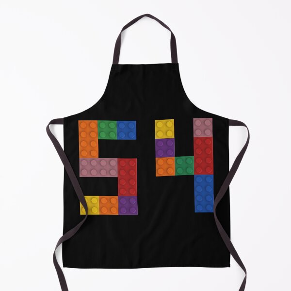 Item preview, 54 numbering made of colorful bricks designed and sold by Brickification.