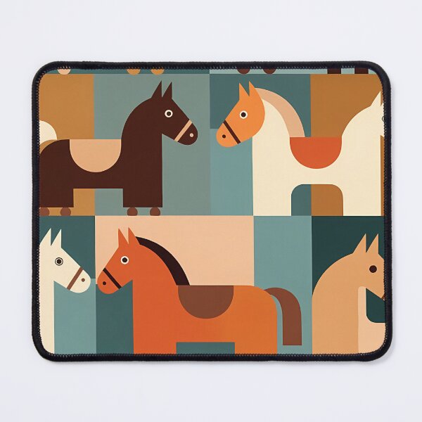 Item preview, Geometric Horse Icon Pattern (image size 7840x11680) designed and sold by Digital-Davinci.