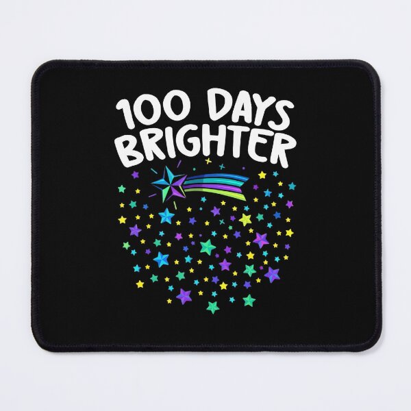 Item preview, 100 Days Brighter Happy 100 Days Of School Teachers Kids designed and sold by THREE LITTLE BEANS.