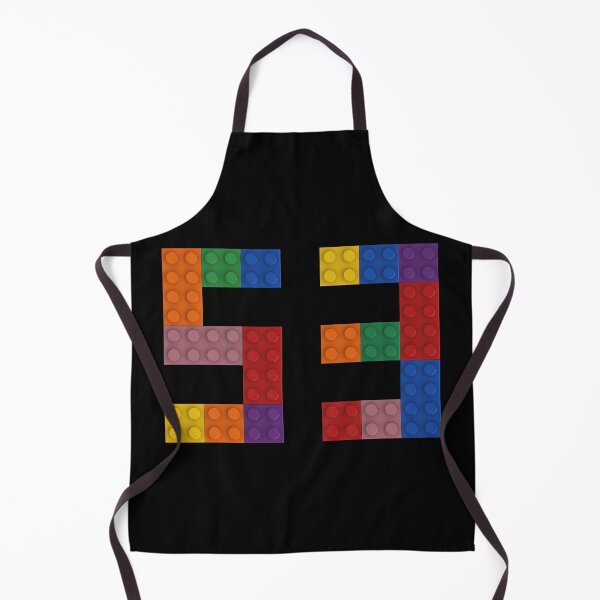 Item preview, 53 numbering made of colorful bricks designed and sold by Brickification.