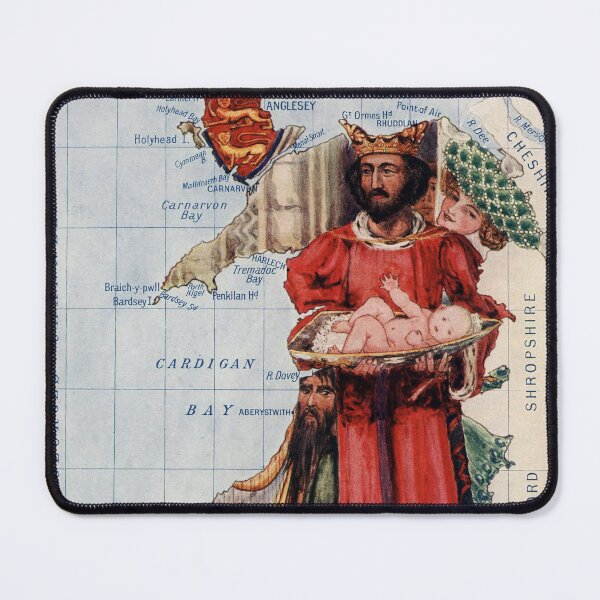 Item preview, King Edward Shows the First Prince of Wales to the People. Wales. 1912 designed and sold by colourfind.