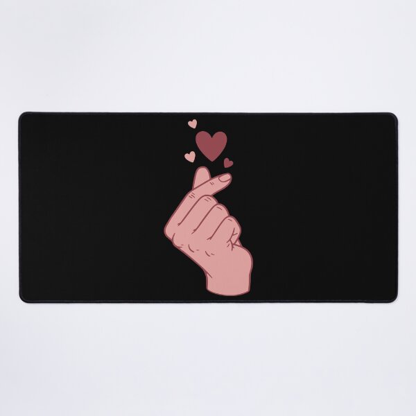 Item preview, Kpop Finger Heart Korean Pop Cute Love Korean designed and sold by LuminOrb.